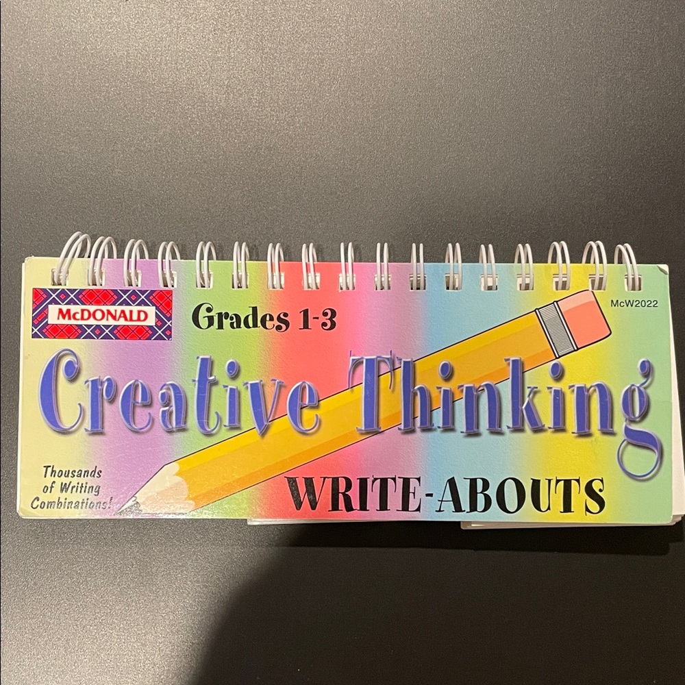 Creative Thinking Write-Abouts for Kids - Multicolor